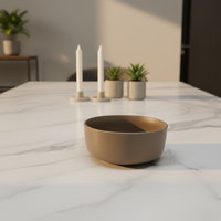 Service de table européen classique en céramique grès de luxe marron, 16 pièces, pour usage domestique, comprend assiettes et bols, compatible lave-vaisselle et micro-ondes