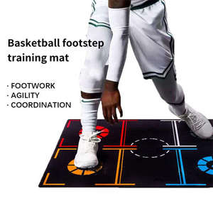 Tappetini per palloni da basket 120*85cm per il controllo della palla tappetino per l'allenamento di pallacanestro di dimensioni per adulti insonorizzate per interni - Product Image 6