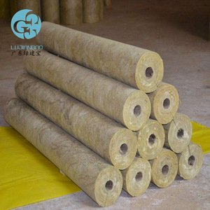 Funda de aislamiento de lana de roca Lujianbao para tuberías de vapor y calderas con revestimiento de lámina de aluminio y núcleo de lana mineral - Product Image 4