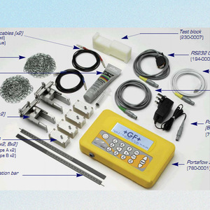 เครื่องวัดการไหลแบบอัลตราโซนิก GF U3000 IP65 แบบพกพา สำหรับการบำบัดน้ำ - Product Image 2