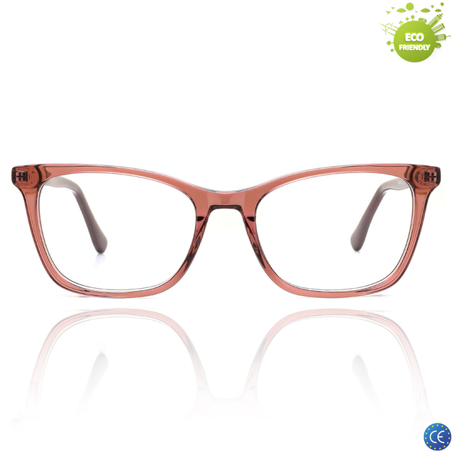 Vision Plus ISO9000 Luxury Eyeglass Frames Vintage Eyeglass Frames Biodegradable Acetate Acetate Eyeglass Frames for Women
