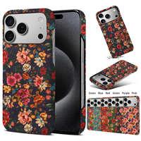 Coque de téléphone antichoc en liège écologique imprimée avec chargement sans fil, compatible avec les séries Apple 17/16/15/14/13