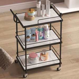 Carrito de Belleza Móvil, Equipo de Salón de Belleza, Soporte para Peluquería, Carrito para Herramientas de Manicura, Estante de Almacenamiento para Snacks - Product Image 5