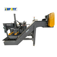 Double machine horizontale de briquette de pressage de poudre en métal de Channer