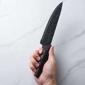 6-Piece Kingpower Brand Stainless Steel <strong>Knife</strong> <strong>Set</strong> with Coated Blades Ceramic Peelers PP Handles Right-Handed Durable &amp; <strong>Sharp</strong> - Product Image 5