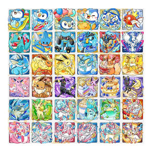 Magneti da Frigo 3D in Legno e Resina Epossidica Pokémon, Giocattoli Trendy, Mystery Box, Fan Art, Custodia Sigillata per Booster - Vendita Calda MS all'Ingrosso - Product Image 3