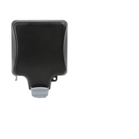 Boîtier de prise étanche encastré en plastique ABS pour extérieur BE21 avec protection IP55, design dissimulé, interrupteur d'alimentation, couvercle de protection