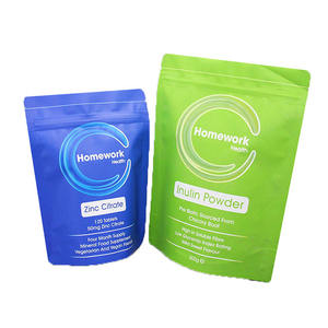 ถุงพลาสติกแบบตั้งได้ชนิดพิมพ์ลายตามสั่ง ปิดผนึกด้วยความร้อน สำหรับบรรจุภัณฑ์ผลไม้อบแห้ง ชิปส้มเชจู - Product Image 2