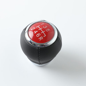 Pommeau de levier de vitesse en cuir pour voiture, 5 ou 6 vitesses, pour Subaru, conception ergonomique - Product Image 1