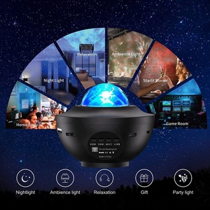 5V USB <strong>Plug</strong> <strong>in</strong> LED Galaxy Night <strong>Light</strong> with Remote Control LED Galaxy Star Projector <strong>Light</strong> for Room Decor - Product Image 5