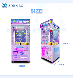 Zormen Machine à griffes de grande taille personnalisable, à monnayeur, attrape-poupées, distributeur de jouets <span class=keywords><strong>pour</strong></span> équipement d'arcade - Product Image 3