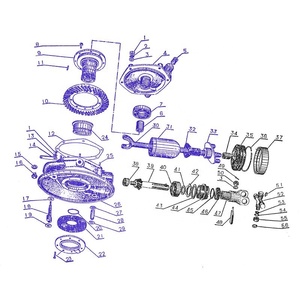 750CC rakitan poros transmisi sepeda motor untuk R66 R71 R75 M72 K750 CJ-K750 sistem <span class=keywords><strong>Drive</strong></span> <span class=keywords><strong>Final</strong></span> belakang - Product Image 5
