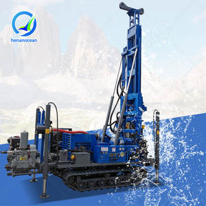 Machine de forage de puits profonds OCEAN Diesel Water Borehole, prix du matériel de forage géotechnique - Product Image 1