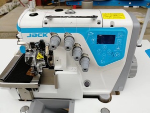 Nueva Máquina de Coser <span class=keywords><strong>Overlock</strong></span> <span class=keywords><strong>Automática</strong></span> <span class=keywords><strong>JACK</strong></span> <span class=keywords><strong>C4</strong></span>, Máquina de Coser <span class=keywords><strong>Overlock</strong></span> Computarizada Súper Rápida - Product Image 3