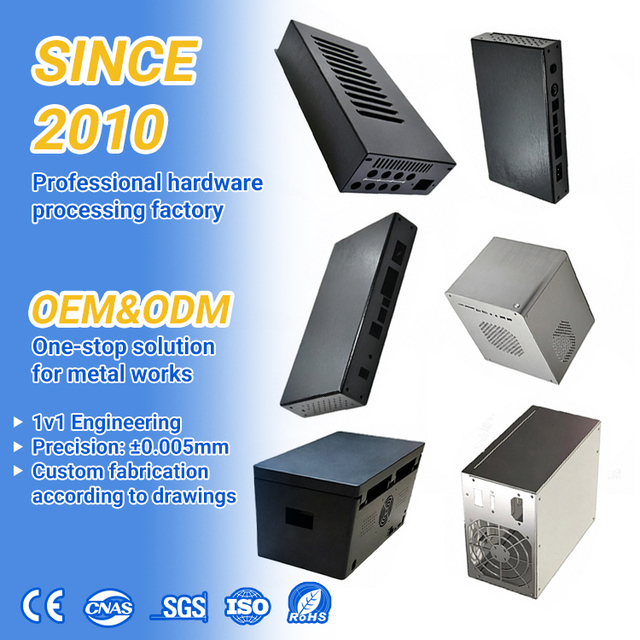 Factory Direct Custom Machining Laser Cutting Bending Processing Sheet Metal Fabrication Metal Enclosure Parts
