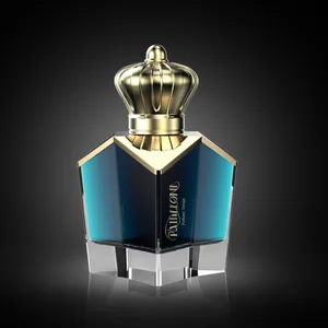 Garrafa de perfume da china, luxuosa vazia com tampa, garrafa de perfume personalizada única 50ml 100ml, perfume