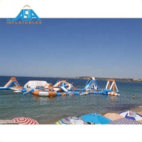 Parc aquatique flottant gonflable Lake Water, jeux de parc de Sports aquatiques à vendre
