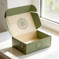 Boîtes d'expédition personnalisées avec impression de logo, emballage en carton ondulé recyclable, emballage pour vêtements, boîtes d'expédition en papier