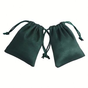 Sac à Bijoux en Velours Personnalisable avec Logo, Cordon de Serrage, Recyclable, pour Rangement d'Écouteurs, Emballage Anti-Poussière, Design Culturel Ludique - Product Image 4