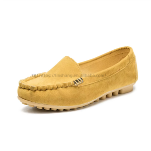 รองเท้าส้นเตี้ยผู้หญิงแบบสวมสบาย หนังแท้ ไมโครไฟเบอร์ ขายส่ง - Product Image 6