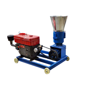 100-1000kg mới động vật nhỏ Thức ăn viên hạt mài máy cho sản xuất nhà máy cắt cỏ với thành phần cốt lõi động cơ - Product Image 4