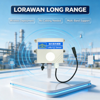 Nodo LoRaWAN 3 en 1 (H2S, Olor, Temperatura, Humedad) Electroquímico 0-10ppm para Aguas Residuales y Inodoros Inteligentes
