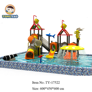 Équipement de jeux aquatiques sportifs d'extérieur en fibre de verre et acier, prix usine, pour écoles et usage domestique, jeux de parc <span class=keywords><strong>aquatique</strong></span> d'amusement en LLDPE - Product Image 2