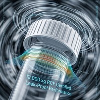 Lot de 50 tubes de centrifugation stériles de 50 ml, jetables, pour laboratoire, pour l'expérimentation biologique et la collecte d'échantillons