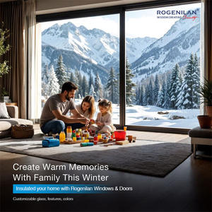 ประตูบานเลื่อนอะลูมิเนียมแบบยกขึ้นได้ ทนแรงกระแทกจากพายุเฮอริเคน สำหรับภายนอกบ้าน ยี่ห้อโรเจนิลัน พร้อมกระจกลามิเนต - Product Image 4