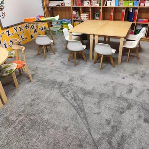 Moquette grise unie moderne en nylon à poils coupés, haute résistance, de luxe, pour hôtel, salon, moquette mur à mur colorée - Product Image 1