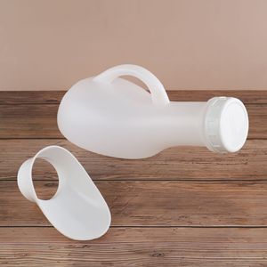 Urinoir pour adultes avec couvercle, forme ovale, pour usage domestique F-10 - Product Image 1