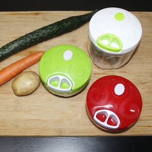 CHRT-pequeño Cortador Manual multifunción para carne, verduras, ajo, <span class=keywords><strong>picadora</strong></span> rápida de alimentos - Product Image 4