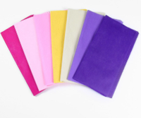Papier de soie coloré 17g, papier ciré MF pour l'emballage des fleurs