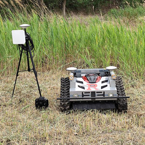 Mesin pemotong rumput Robot pengendali jarak jauh bensin elektrik/bensin pengayap rumput perayap disetujui CE kualitas tinggi - Product Image 3