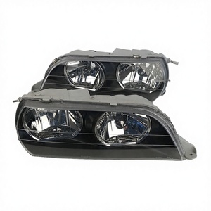 Neue Kristall-Scheinwerfer Schwarz Mark II GX100 JZX100 1996-2000 2 Stück 3 Schalen Halogen-Frontscheinwerfer für - Product Image 4