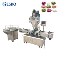 Ligne de remplissage automatique ESKO haute précision à tête unique pour poudre de lait, poudre de protéines et produits chimiques