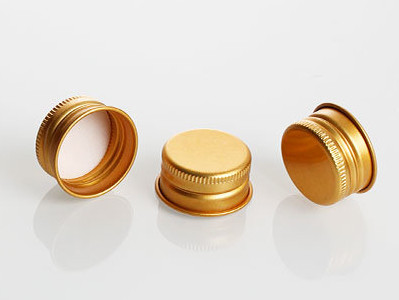 100 Tappi Filettati In Alluminio Per Bottiglie Vetro - 28mm Argento, Con Guarnizione