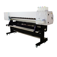 Yinstar i3200 Industrial Banner Flex Printer 1,8 M/72 pulgadas Eco-Solvente Impresora de inyección de tinta Nueva máquina de impresión de vinilo de gran formato