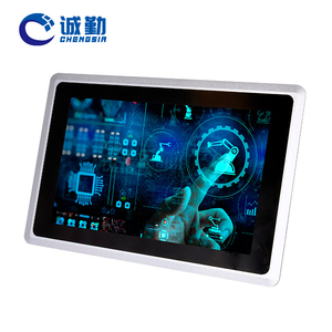 15.6 inch 10.1 inch nhúng IPC Điện dung màn hình cảm ứng Mes HMI máy tính công nghiệp Wall Mount Màn hình tất cả trong một bảng điều khiển PC - Product Image 1