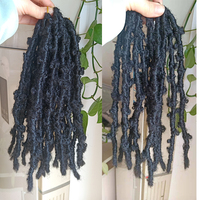 Extensions de cheveux synthétiques de haute qualité, tresses au crochet Butterfly Locs de 12 pouces, effet vieilli, pré-bouclées, pré-torsadées, pour la vente en gros