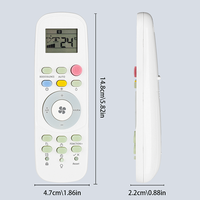 Télécommande compatible avec le climatiseur Haier KOMECO 0010401996N 0010401996 0010401715AD V9014557 E9T AS012DB