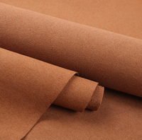 Tissu en microfibre synthétique doux en PU Yangbuck givré, couleur unie, élastique, résistant aux plis, anti-moisissure, fini pour les sacs de canapé