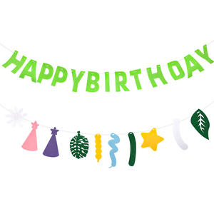 Guirnalda de Cumpleaños con Diseño de Margaritas, Decoración Floral para Fiestas Infantiles - Product Image 3