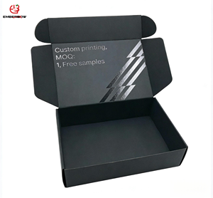 EBB Luxury Eco-Friendly Reusable Cosmetics Packaging Mailer Box Premium Custom Kraft Paper Corrugated Cardboard Printed Logo - Product Image 1