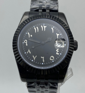 Reloj de Hombre Estilo Casual de Negocios, Movimiento Automático NH35 de Calidad, Reloj NH35 con Números Arábigos y Calendario - Product Image 2