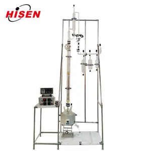 High quality distillation column Glass distillation column unit for solvent recovery of refined spices