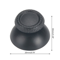 Manette de jeu noire et grise Mushroom Gamepad, stick analogique pour manette PlayStation 5 PS5, capuchon de joystick, housse de protection de haute qualité