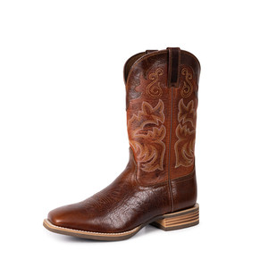 Bottes de cowboy Western Midi pour hommes, brodées, grande taille, avec semelle Goodyear, bottes de cowboy pour hommes personnalisées, bottes de cowboy de qualité supérieure - Product Image 2