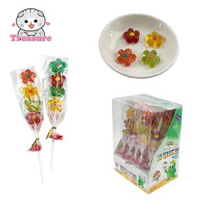 Caramelos de Navidad con forma de sandía, hamburguesa, corazón, cola y flores, brochetas de frutas masticables, caramelos con forma de frutas - Product Image 1