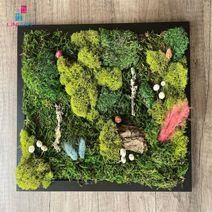 2024 nuevo diseño decorativo tiendas de pescado paredes de madera arte de pared de madera decoración del hogar arte de pared de hierba de madera - Product Image 1